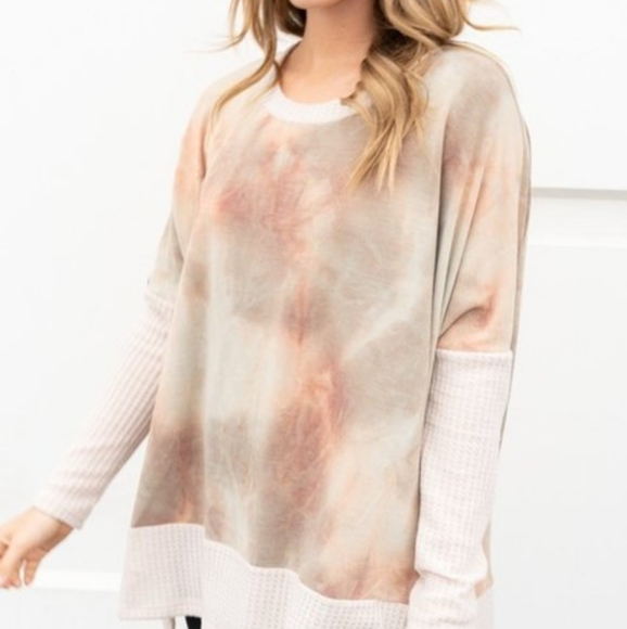 🆕🌿OVERSIZED TIE DYE SWEATER🌿 - Picture 7 of 8